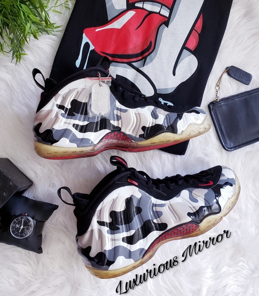 Nike Shoes Foamposite 1 One Cough Drop Bred Hardaway ...